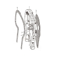 AMK247 - Inner timing case gasket